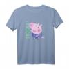 Kinder Peppa Pig George! Text Full Body Smiling Portrait T-Shirt – Bunte, Offiziell Lizenzierte Peppa Pig Kinderbekleidung für Vorschulkinder