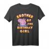 Peppa Pig Brother Of The Alles Gute zum Geburtstag Girl T-Shirt - Official Licensed Peppa Pig Apparel für Mädchen