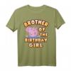 Peppa Pig Brother Of The Alles Gute zum Geburtstag Girl T-Shirt - Official Licensed Peppa Pig Apparel für Mädchen