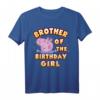 Peppa Pig Brother Of The Alles Gute zum Geburtstag Girl T-Shirt - Official Licensed Peppa Pig Apparel für Mädchen