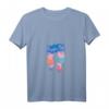Peppa Wutz Familienlogo T-Shirt mit V-Ausschnitt - Officially Licensed Peppa Pig Apparel für Kinder