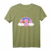 Peppa Wutz & George 3. Geburtstag Rainbow T-Shirt – Officially Licensed Children's Birthday Shirt
