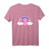 Peppa Wutz & George 3. Geburtstag Rainbow T-Shirt – Officially Licensed Children's Birthday Shirt