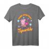 Peppa Wutz Make Everyday Sparkle T-Shirt – Offizielles Kinder T-Shirt für Peppa Wutz Fans, Perfekt als Geschenk