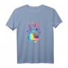 Peppa Pig Tie Dye Portrait Langarmshirt - Offiziell Lizenzierte Kinderkleidung für Peppa Pig Fans