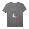 Peppa Pig Tie Dye Portrait Langarmshirt - Offiziell Lizenzierte Kinderkleidung für Peppa Pig Fans