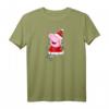 Peppa Pig Christmas Lights Raglan - Offiziell lizenzierte Weihnachtskleidung für Kinder