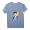 Damen Doctor Who 80s Tenant Nagellicht T-Shirt mit V-Ausschnitt – Offizielles Lizenzprodukt, Popkultur-Design für Fans