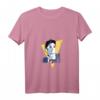 Damen Doctor Who 80s Tenant Nagellicht T-Shirt mit V-Ausschnitt – Offizielles Lizenzprodukt, Popkultur-Design für Fans