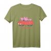 Kinder Peppa Pig Family Car T-Shirt – Klassisch geschnitten, langlebiges Kinder T-Shirt für Peppa Pig Fans