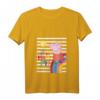Peppa Pig Happy T-Shirt mit V-Ausschnitt - Leichtes, klassisch geschnittenes Kinder T-Shirt mit doppelten Nähten