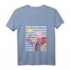 Peppa Pig Happy T-Shirt mit V-Ausschnitt - Leichtes, klassisch geschnittenes Kinder T-Shirt mit doppelten Nähten