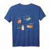 Meerschweinchen Meerschwein Meersau Eat Sleep Wheek Repeat T-Shirt – Lustiges Tiermotiv für Meerschweinchenliebhaber und Tierfreunde