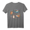 Meerschweinchen Meerschwein Meersau Eat Sleep Wheek Repeat T-Shirt – Lustiges Tiermotiv für Meerschweinchenliebhaber und Tierfreunde