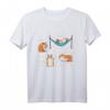 Meerschweinchen Meerschwein Meersau Eat Sleep Wheek Repeat T-Shirt – Lustiges Tiermotiv für Meerschweinchenliebhaber und Tierfreunde