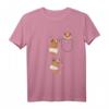 Kinder Meerschweinchen in Brusttasche Kleidung Geschenk - Lustiges Meerschweinchen T-Shirt für Kinder, Damen und Herren als Tierliebhaber-Geschenk