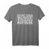 Ich will sehen was passiert, wenn ich NICHT aufgebe! Motivations T-Shirt für Erfolg, Durchhaltevermögen & Inspiration