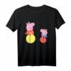 Kinder Peppa Pig Space Hoppers T-Shirt – Klassisch geschnitten, doppelt genähter Saum, ideales Geschenk für Peppa Pig Fans