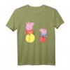 Kinder Peppa Pig Space Hoppers T-Shirt – Klassisch geschnitten, doppelt genähter Saum, ideales Geschenk für Peppa Pig Fans