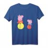 Kinder Peppa Pig Space Hoppers T-Shirt – Klassisch geschnitten, doppelt genähter Saum, ideales Geschenk für Peppa Pig Fans