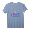 Peppa Pig Peppa Logo T-Shirt mit V-Ausschnitt - Offiziell lizenzierte Kinderkleidung für Fans