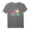 HapPanda Tweety Nice to be Kind T-Shirt – Offiziell lizenziertes Cartoon-Merch für Fans & Geburtstagsgeschenke