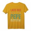 Herren Retro T-Shirt mit Spruch 'Lass das mal den Pepe machen!' - Lustiges Vornamen Design, perfektes Geschenk für Pepe