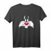 HapPanda Sylvester Face T-Shirt – Lizenziertes WB Cartoon Motiv für Jubiläen, Nostalgie & Fanartikel