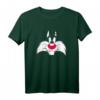 HapPanda Sylvester Face T-Shirt – Lizenziertes WB Cartoon Motiv für Jubiläen, Nostalgie & Fanartikel
