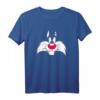 HapPanda Sylvester Face T-Shirt – Lizenziertes WB Cartoon Motiv für Jubiläen, Nostalgie & Fanartikel