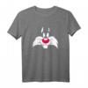 HapPanda Sylvester Face T-Shirt – Lizenziertes WB Cartoon Motiv für Jubiläen, Nostalgie & Fanartikel