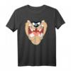 HapPanda Taz Face T-Shirt – Offiziell lizenzierte WB Cartoon Kleidung für Fans & Nostalgie-Liebhaber