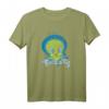 HapPanda Tweety Swirl T-Shirt – Offiziell lizenziertes WB Cartoon Unisex T-Shirt für Erwachsene und Kinder