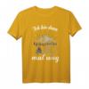 Camper Berge Spruch – Ich bin dann mal weg Geschenkidee T-Shirt für Outdoor- und Wanderliebhaber