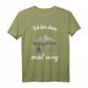 Camper Berge Spruch – Ich bin dann mal weg Geschenkidee T-Shirt für Outdoor- und Wanderliebhaber