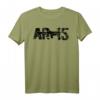Vintage AR15 Pistolen & Munition T-Shirt – Patriotisches Waffensammler-Design für Papa, Veteranen & Waffenfreunde zum 4. Juli, Vatertag & mehr