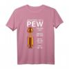 Lustiges Waffenmunition Anatomy of a Pew Gewehr Pistolen T-Shirt – Perfektes Geschenk für Jäger, Polizisten und Waffenliebhaber zu Geburtstag, Weihnachten oder Waffenschein