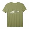 Luftakrobatik Luft Pole Dance Akrobatin Evolution T-Shirt - Perfekt für Zirkus, Seiltanz, Luftakrobatik & Luftyoga