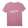 Luftakrobatik Luft Pole Dance Akrobatin Evolution T-Shirt - Perfekt für Zirkus, Seiltanz, Luftakrobatik & Luftyoga