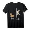 Pole Dance Like A Unicorn Geschenk T-Shirt für Horny Horses – Lustiges, sexy und humorvolles T-Shirt für Einhorn- und Pferdeliebhaber