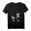 Damen Pole Dance Like A Unicorn Geschenk T-Shirt mit V-Ausschnitt – Lustiges, Sexy Einhorn T-Shirt für Pole Dance und Pferdeliebhaber