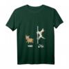 Damen Pole Dance Like A Unicorn Geschenk T-Shirt mit V-Ausschnitt – Lustiges, Sexy Einhorn T-Shirt für Pole Dance und Pferdeliebhaber