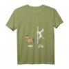 Damen Pole Dance Like A Unicorn Geschenk T-Shirt mit V-Ausschnitt – Lustiges, Sexy Einhorn T-Shirt für Pole Dance und Pferdeliebhaber