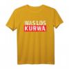 Polnisches T-Shirt mit Spruch 'Was los Kurwa' – Lustiges Polen-Shirt für Frauen und Männer, perfekt als Geschenk für Polen in Deutschland