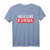 Polnisches T-Shirt mit Spruch 'Was los Kurwa' – Lustiges Polen-Shirt für Frauen und Männer, perfekt als Geschenk für Polen in Deutschland