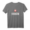 Krakau Polen Krakow Polska T-Shirt – Klassisch geschnitten, ideal als Souvenir oder Stadtmotiv-Shirt