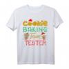 Cookie Baking Team Tester Gingerbread Christmas T-Shirt – Lustiges Weihnachts-Backshirt für Familie und Freunde, Perfekt als Geschenk
