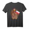 Polnisch für Thanksgiving Türkei – Polen Flagge Geschenk T-Shirt, klassisch geschnitten