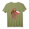 Polnisch für Thanksgiving Türkei – Polen Flagge Geschenk T-Shirt, klassisch geschnitten