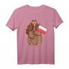 Polnisch für Thanksgiving Türkei – Polen Flagge Geschenk T-Shirt, klassisch geschnitten